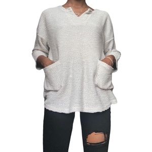 Robert Louis Mesh / Crochet Cottage Sweater